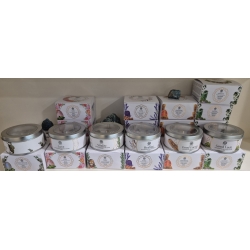 bougie semi pierre précieuse