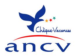 Logo de ANCV et Chèque-vacances